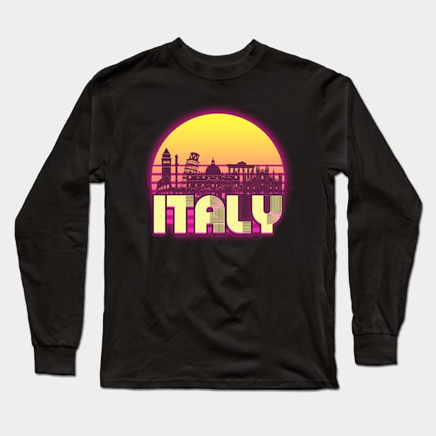 Italy Long Sleeve T-Shirt by SerenityByAlex